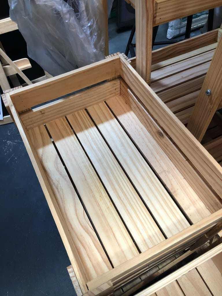 Buy Containers Wood crate 1 box