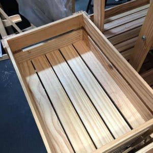 Buy Containers Wood crate 1 box