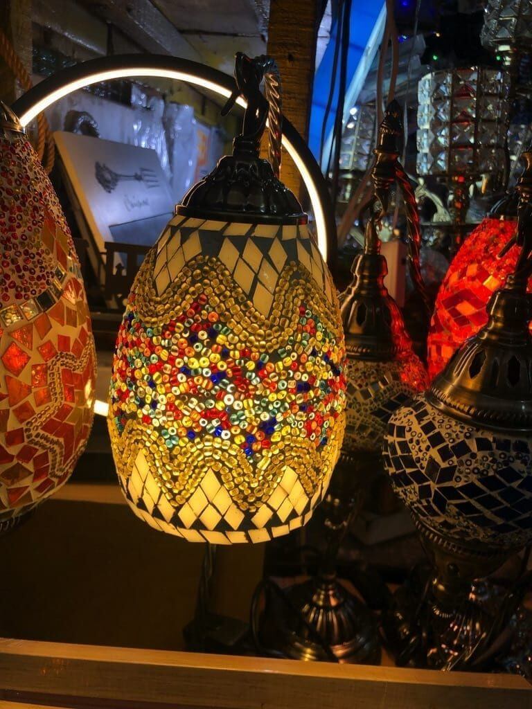 Lamps White Moroccan Lamp bedside lamps