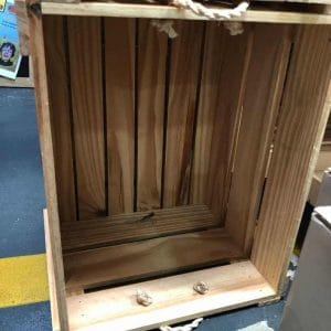 Buy Containers Wood crate 3 box