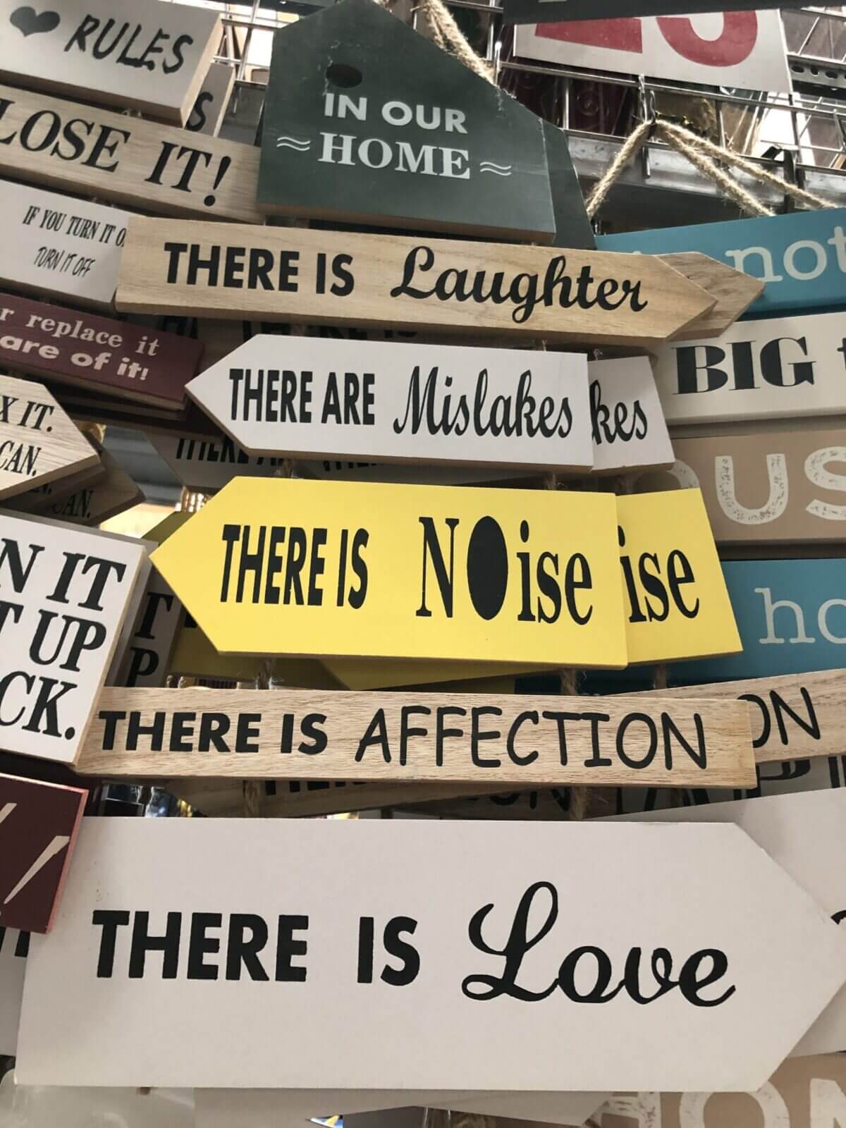 Home Decor Big Wood Layered Signage cottagecore
