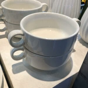 Cups and Saucers Ceramic soup bowl cups and saucers