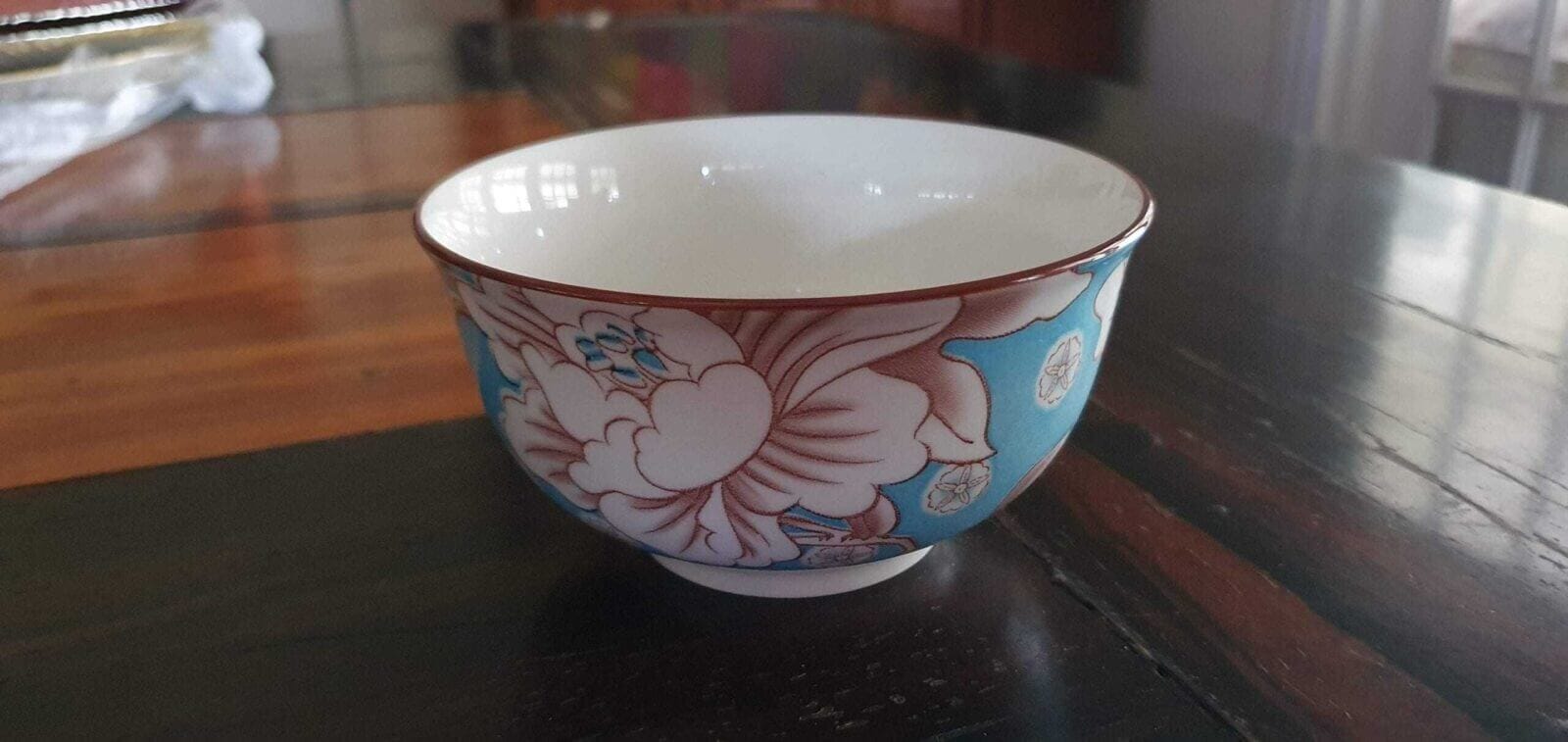 Bowl Set 5-inch bowls – Floral Blue bowls