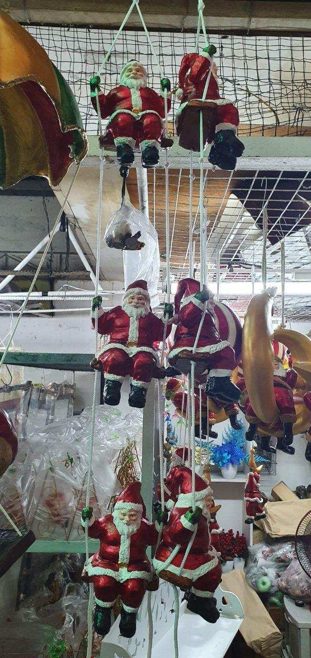 Christmas Decoration Hanging Santa Claus All about Christmas