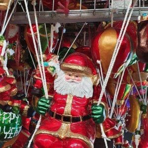 Hanging Santa Claus Parachute Christmas Decoration All about Christmas Christmas Decoration Hanging Santa Claus Parachute All about Christmas