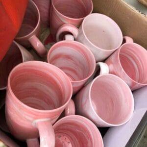 Marble Mugs - Pink