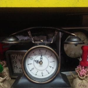 Clocks Vintage Telephone Clock clock