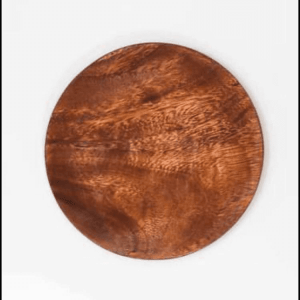 Plates Wooden Round Plate dinnerware
