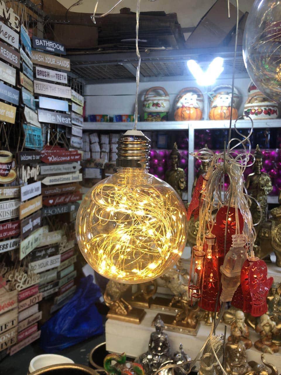 Christmas Balls Hanging Bulb light christmas bulb