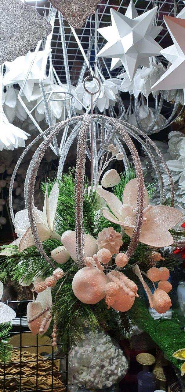 Christmas Decoration 2 ft Hanging Christmas Planters All about Christmas