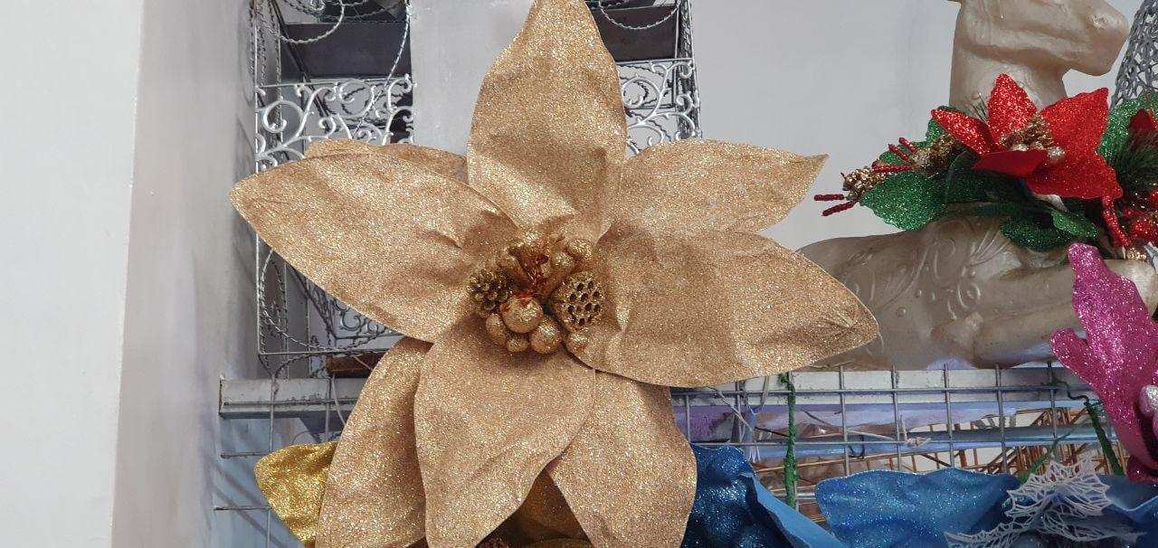 Christmas Decoration 3 feet Big Christmas Rose Petal cloth Flowers All about Christmas