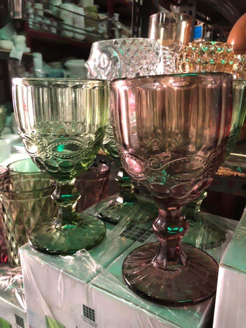 Glass Small Goblets Glass drinking glass