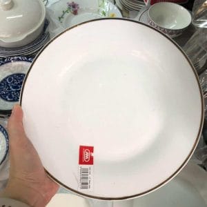 Dinnerware Fancy Round Plate ceramic plates