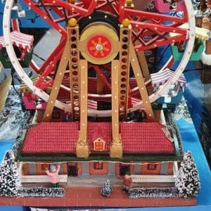 Figurines Lightning Ferris wheel Display Displays