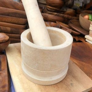 Others Wooden Mortar and Pestles buy local