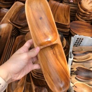 Wooden Sauce Plate