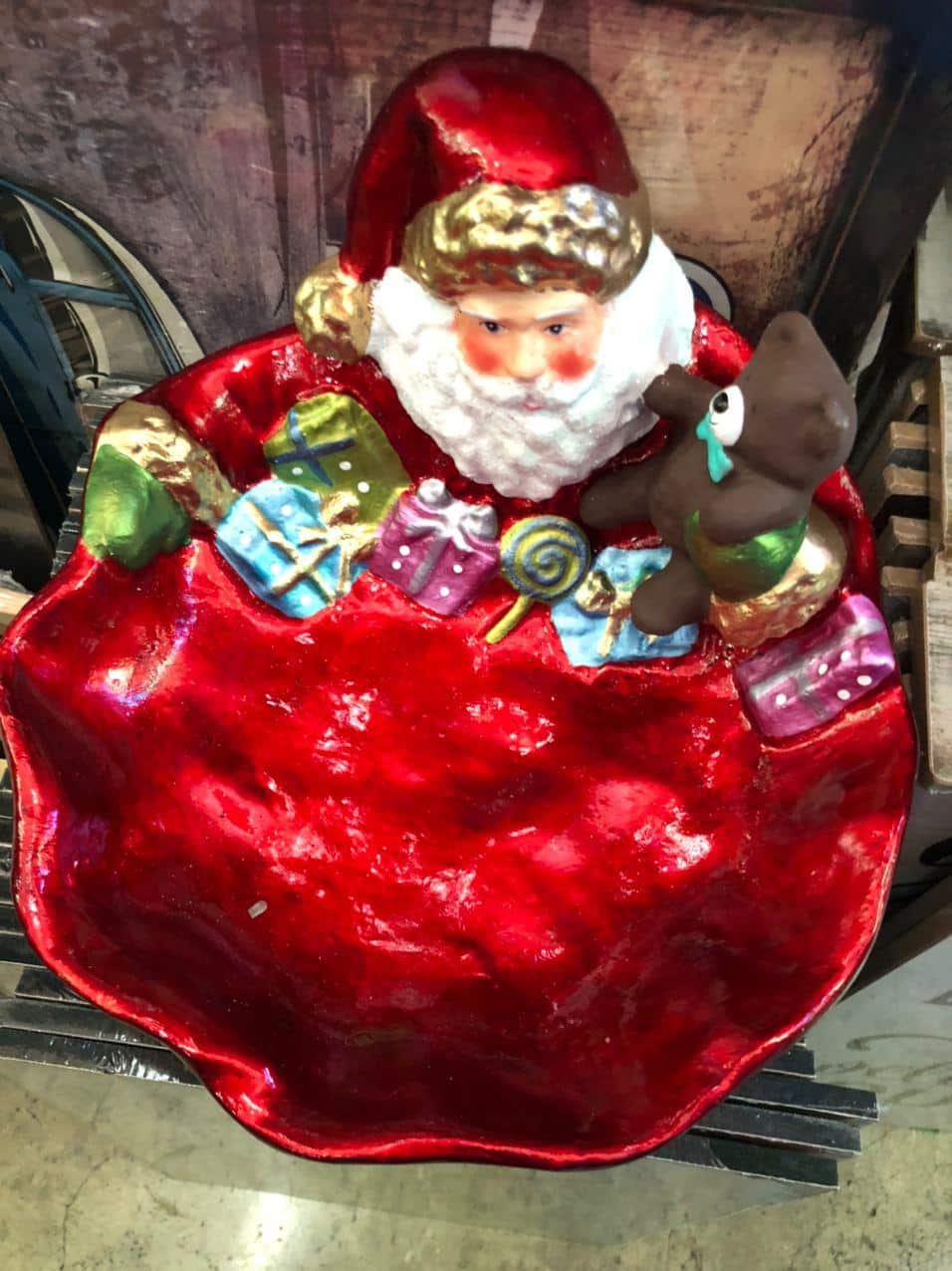 Santa Candy Holder
