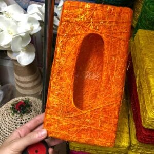 Dinnerware Abaca Tissue Holder abaca tissue holder