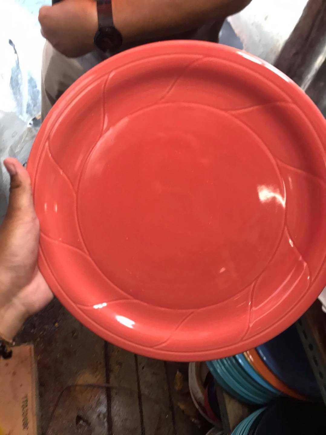 Dinnerware Color Round Plates color plates