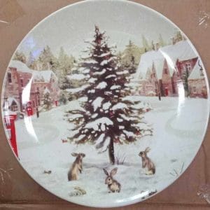 Ceramic Plates Christmas Plates 10 inches 10 inch plate