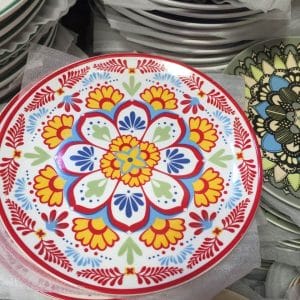 Plates Ceramic Stylish Round Plate ceramic plate