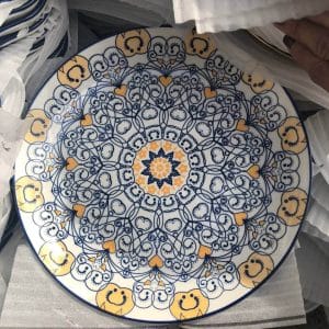 Plates Moroccan style Dinner plate 10 inches