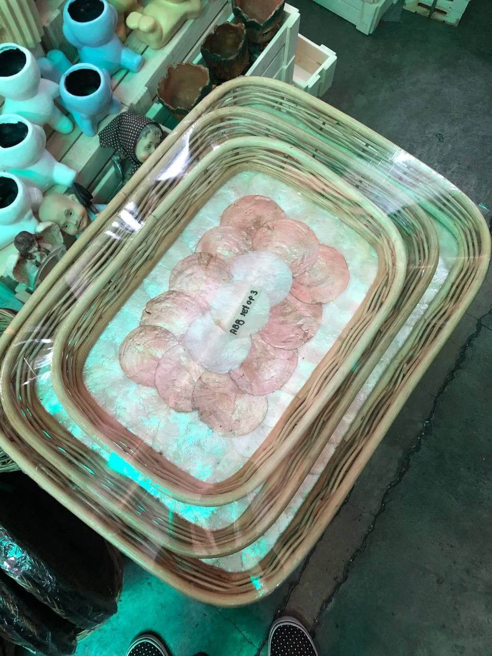 container Serving Tray set buy local