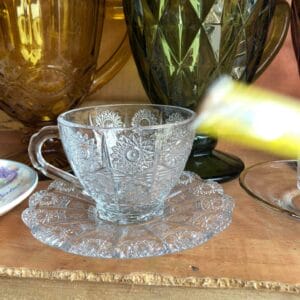 Plain Cup and Saucer set