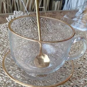 Cup and Saucer with Spoon set