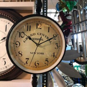 Side Hanging Wall Clock