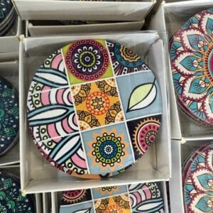 Mugs Ceramic coaster with cork ceramic coaster