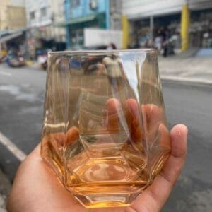 Diamond shape Wine Glasses Glass ceramic drinking glass Diamond shape Wine Glasses