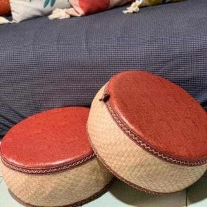 Wicker Cushion Floor Chair / Ottoman Chair Furniture buy local Furniture Wicker Cushion Floor Chair / Ottoman Chair buy local