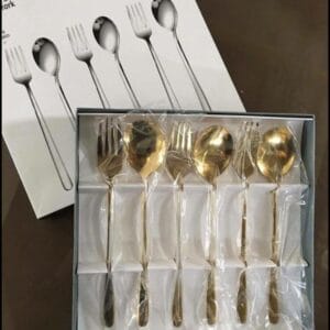 Korean Spoon and Fork set