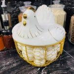 Chicken Egg Tray Basket with Cover