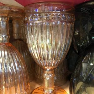 Glass Wine & Water Goblets ceramic glass