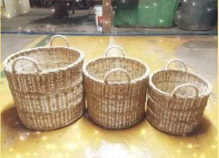 Planters Wicker Basket with Handle basket