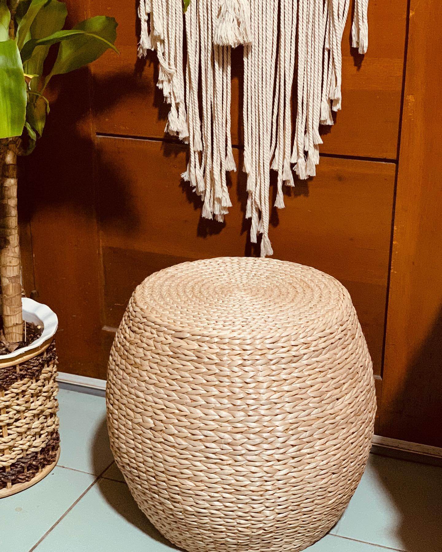 Furniture Rattan Stool/ Ottoman Chair accent chair