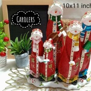 Christmas Decoration Christmas Carolers Figurines christmas carolers