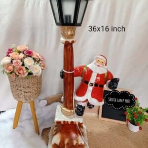 Christmas Decoration Santa Lamp Post christmas decor