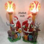 Christmas Lighted Lamps
