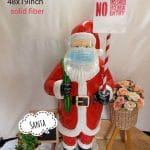 No Entry Santa Claus Figurine