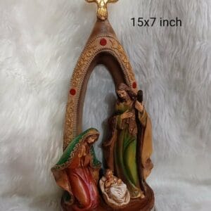Holy Family Tabletop Figurine Belen belen Holy Family Tabletop Figurine