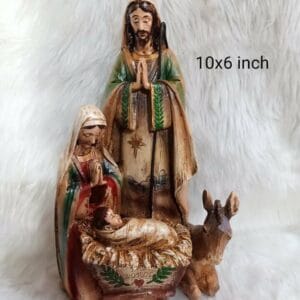 The Holy Family Figures Resin Belen belen The Holy Family Figures Resin