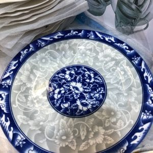 Ceramic Plates Blue Oriental Plate 10 inches plate