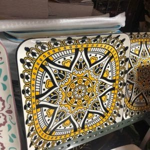 Square Platter (Yellow) Ceramic Plates ceramic plate Ceramic Plates Square Platter (Yellow) ceramic plate