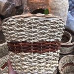 Small Two Tone Basket