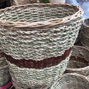 Large Two Tone Basket Basket basket Large Two Tone Basket