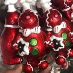 Gingerbread Red Tree Ornaments