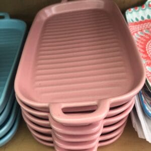 Pink Serving Platters